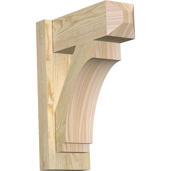 Ekena Millwork Imperial Craftsman Rough Sawn Outlooker, Douglas Fir, 6"W x 14"D x 18"H OUT06X14X18IMP04RDF - main